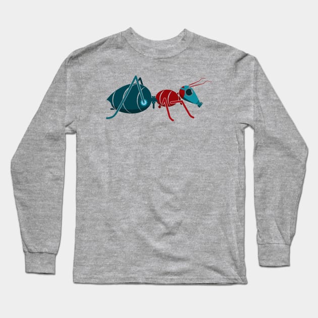 Mutant Ant Long Sleeve T-Shirt by dkdesigns27